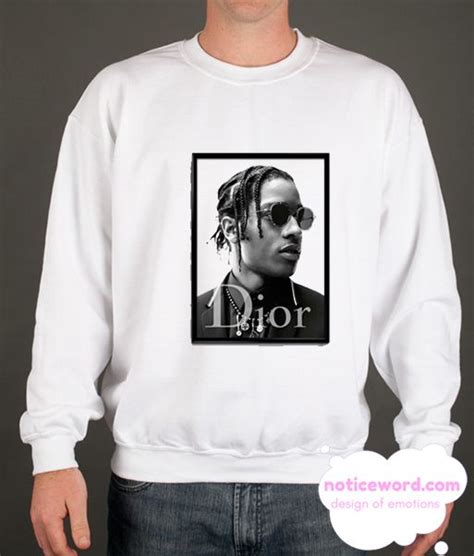 asap rocky dior sweatshirt|asap rocky dior lyrics.